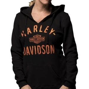 Harley-Davidson Black Pullover Hoodie SZ.L